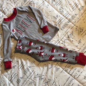 Rae Dunn Christmas Pajama Set - 2T